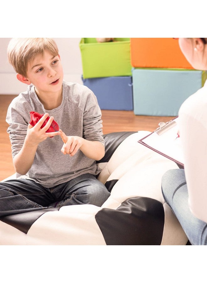 Hungdao Anatomy Stress Toy Set 2 Pieces Heart Stress Balls With Squishy Brain Pu Foam Stress Ball Zombie Fake Healthcare Anatomy Stress Ball For Relief Stress - Image 5