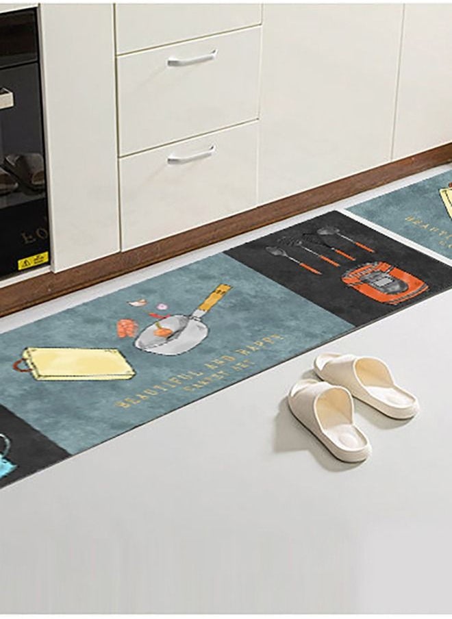 Arabest - 2-Piece Geometric Pattern Kitchen Rugs Mats - Image 1