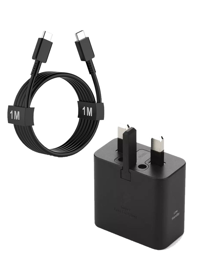 ZEROSPACE 65W Super Fast Type-C Charger with 1M USB-C Cable | PD Wall Adapter for Phones, Tablets & Laptops | Compact UK Plug Travel Charger - Image 5