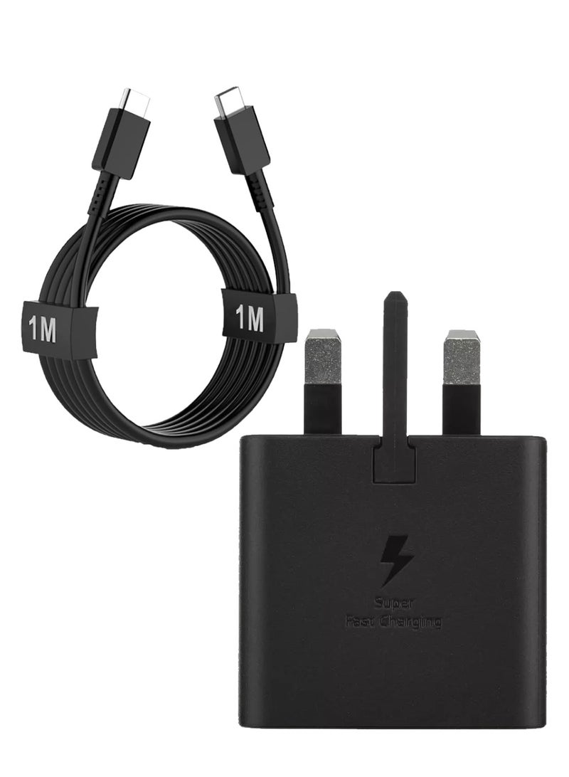 ZEROSPACE 65W Super Fast Type-C Charger with 1M USB-C Cable | PD Wall Adapter for Phones, Tablets & Laptops | Compact UK Plug Travel Charger - Image 3