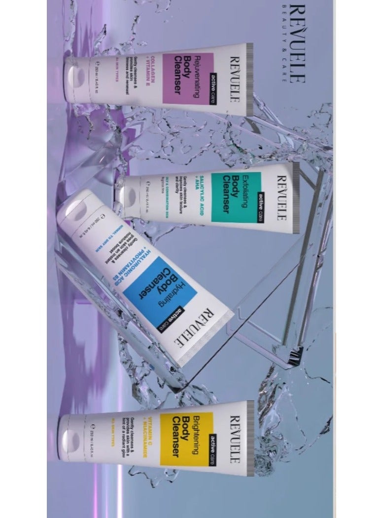 Revuele Active Care Hydrating Body Cleanser Hyaluronic Acid+ Provitamin B5 - Image 3