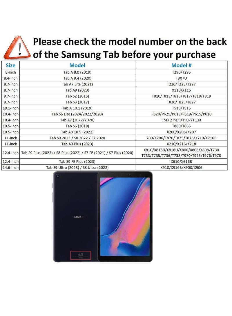 DUSALA 360 Degree Rotating Stand Auto Sleep Wake Folio Leather Smart Cover for Samsung Galaxy Tab A7 Lite  8.7-Inch (SM-T225) - Image 2