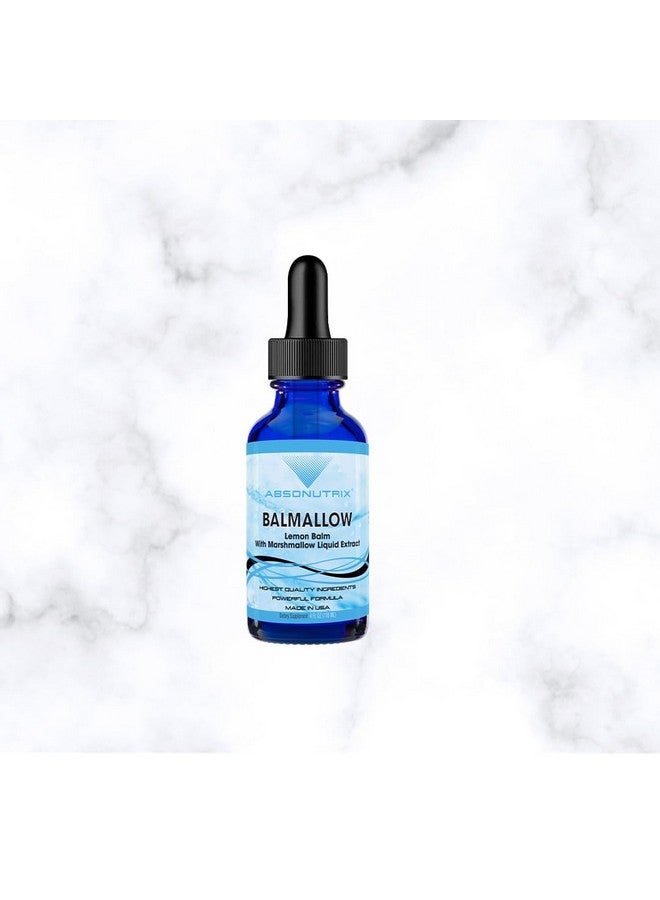Absonutrix Absonutrix Balmallow, 390 mg, 4 FL OZ Liquid, 302 Servings, Made in USA, Plant-Based Ingredients, Echinacea Extract, Lemon Balm Extract, Gluten-Free, Non-GMO  - Image 1