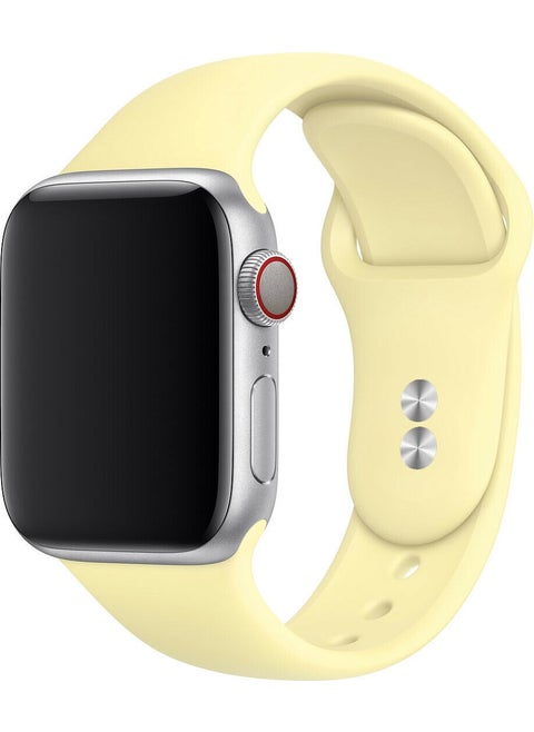 38 mm - 40 mm S/m Apple Watch 3-4-5-6-Se Compatible Silicone Band Strap