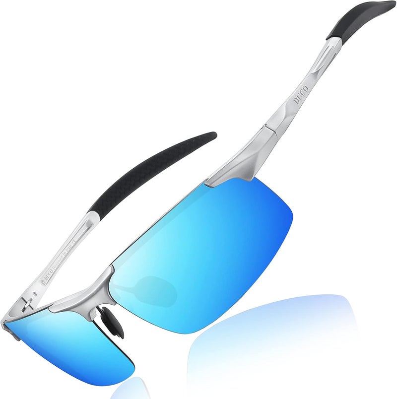 Duco Mens Sports Polarized Sunglasses UV Protection Sunglasses for Men 8177s - Image 1