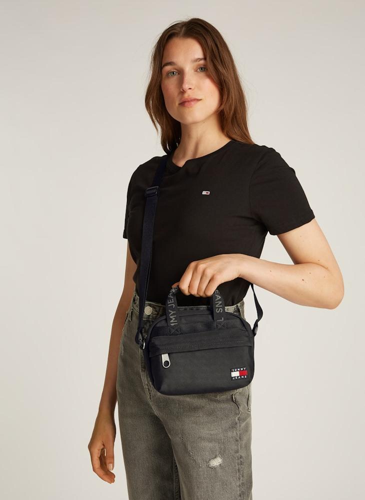 TOMMY JEANS Logo Detail Zip Over Crossbody  - Image 5