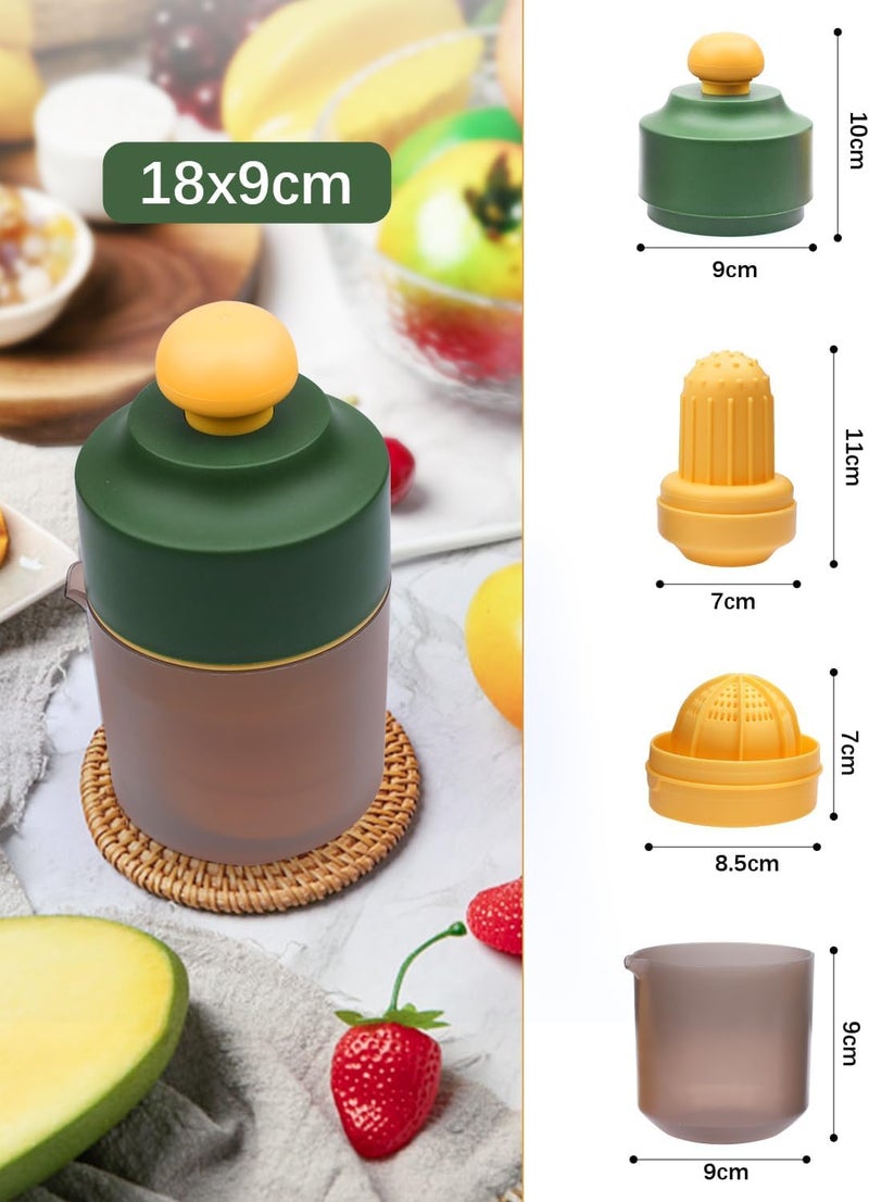 Meneflix Hand Press Citrus Juicer Compact Portable Manual Juicer for Oranges Lemons Limes EasytoUse NoElectric Juice Extractor for Home Camping - Image 4