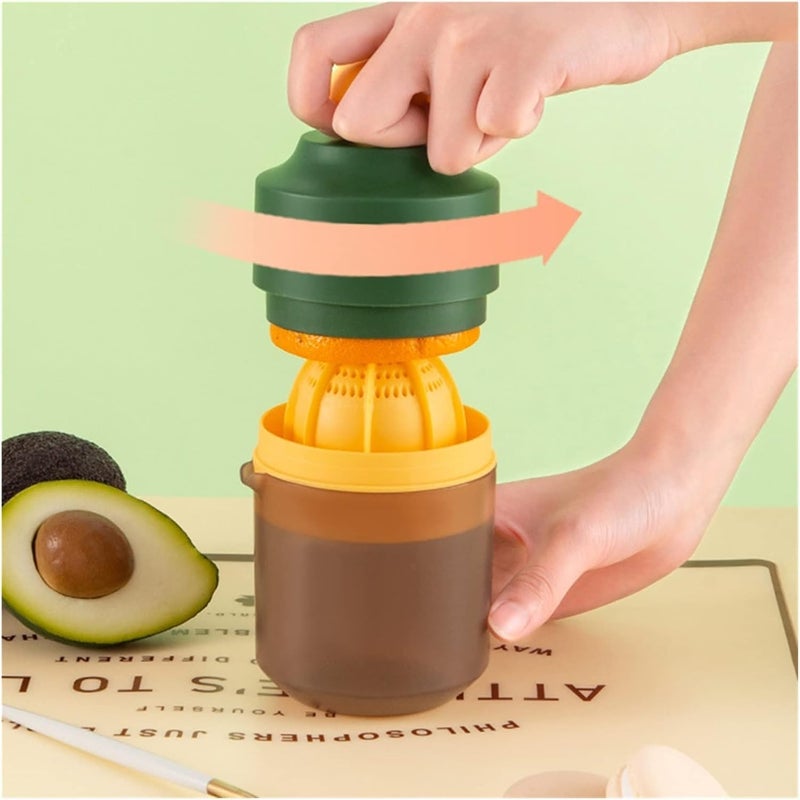 Meneflix Hand Press Citrus Juicer Compact Portable Manual Juicer for Oranges Lemons Limes EasytoUse NoElectric Juice Extractor for Home Camping - Image 5