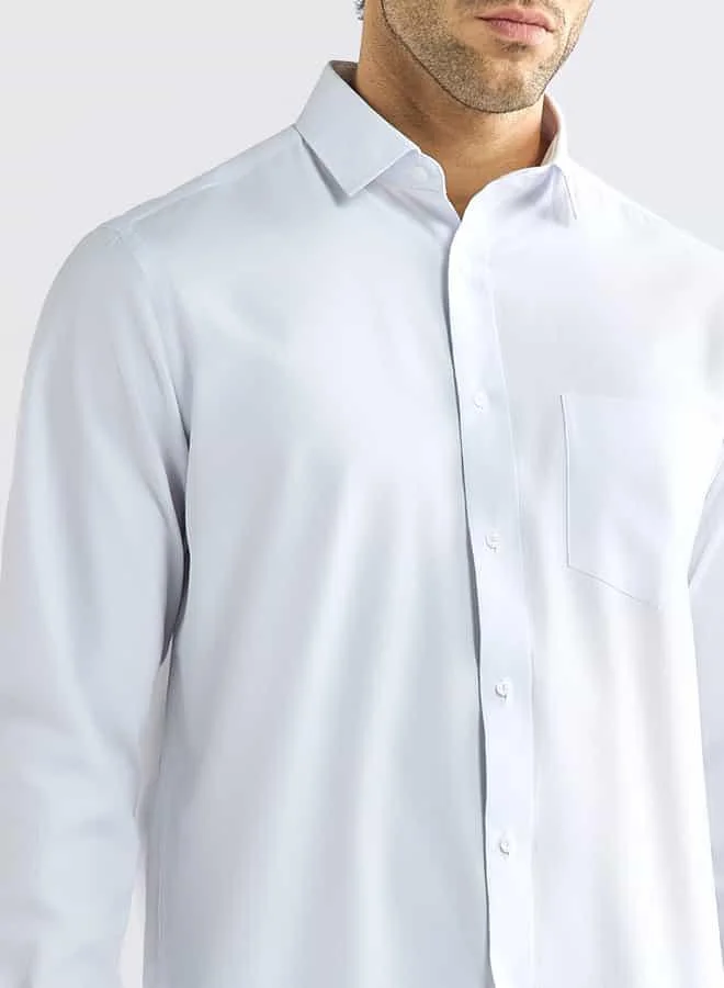 Splash FAV Regular Fit Shirt with Long Sleeves and Chest Pocket