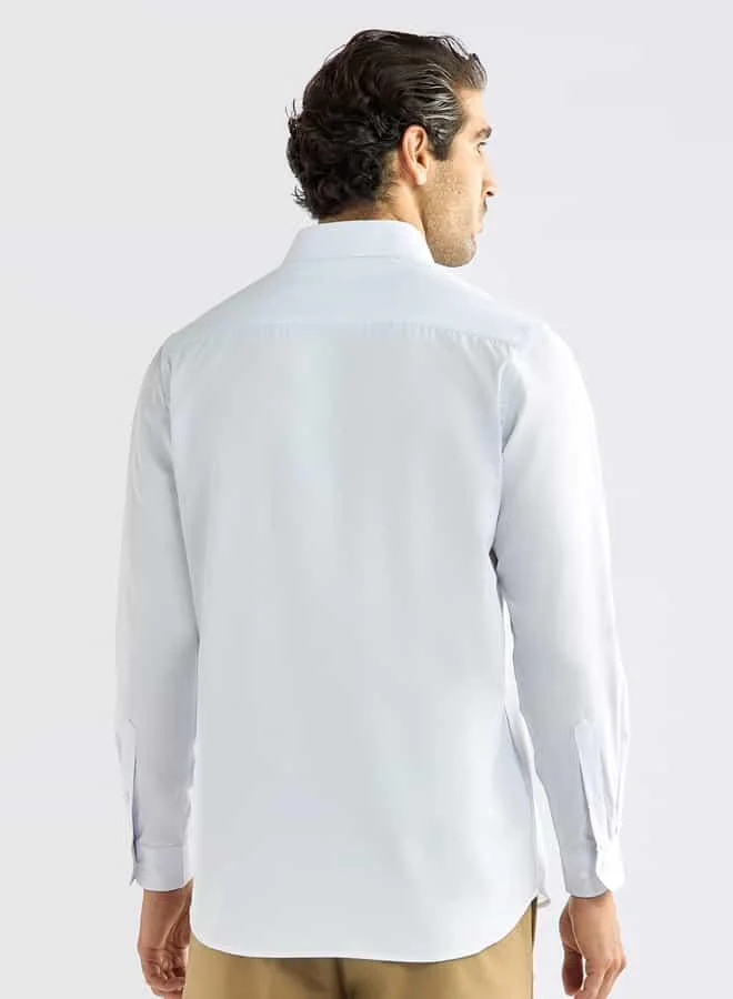 Splash FAV Regular Fit Shirt with Long Sleeves and Chest Pocket