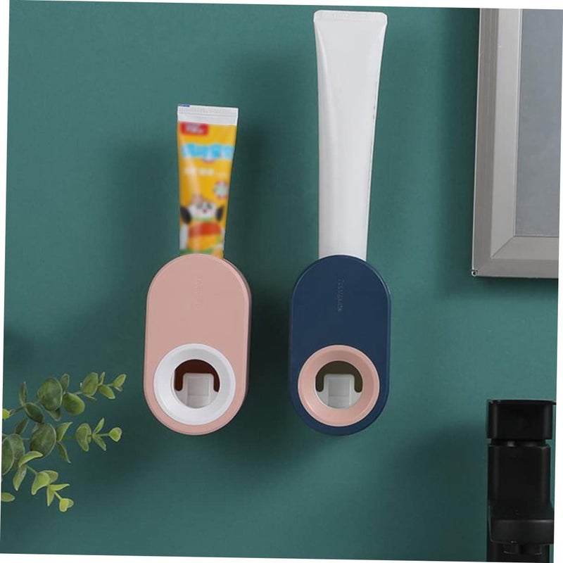 Wall Mounted Modern Toothpaste Dispenser Squeezer White Bathroom Accessory - Image 5