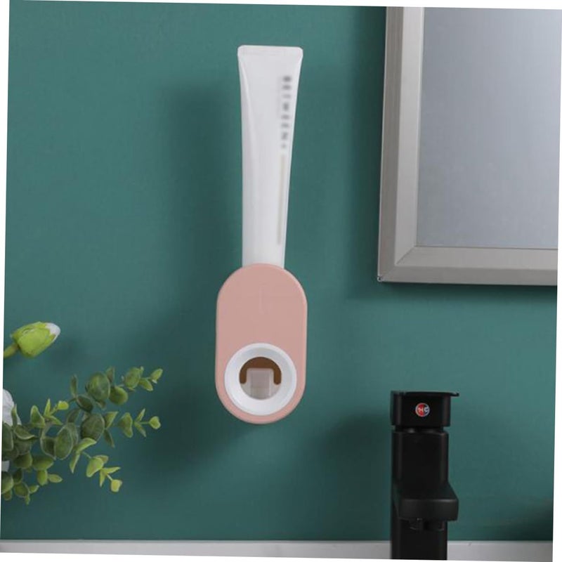 Wall Mounted Modern Toothpaste Dispenser Squeezer White Bathroom Accessory - Image 3