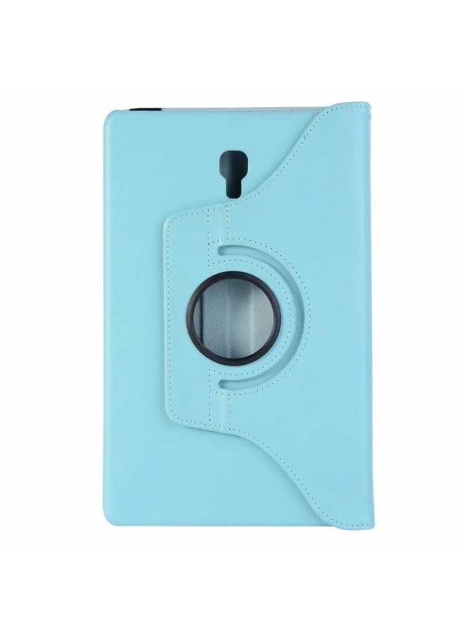 Generic - 360 Rotating Litchi Grain Pattern Leather Case For Tab Full Series 7/8/9.7/10.1/10.5 Tablets-Color:Dark Blue-Applicable Model:Tab S 10.5 T800/T805 - Image 1