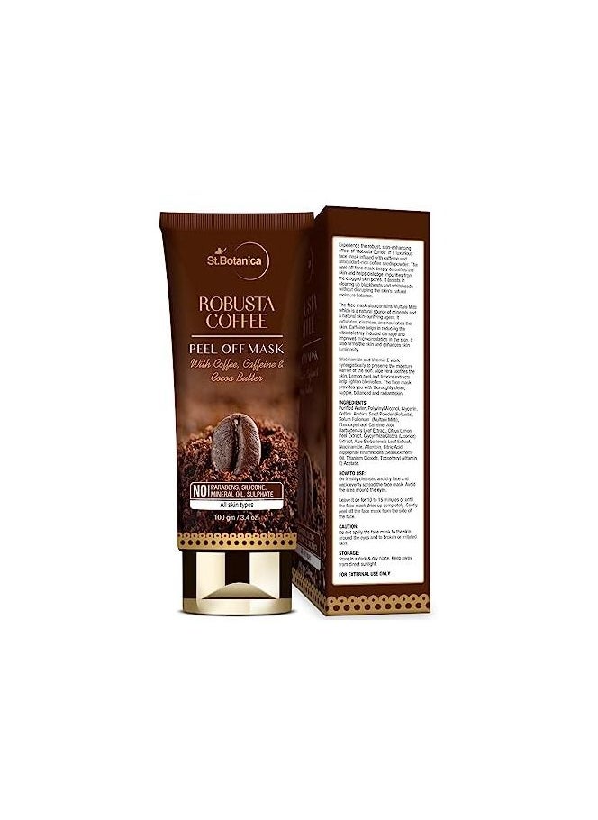 StBotanica - St.Botanica Robusta Coffee Peel Off Mask - Image 1