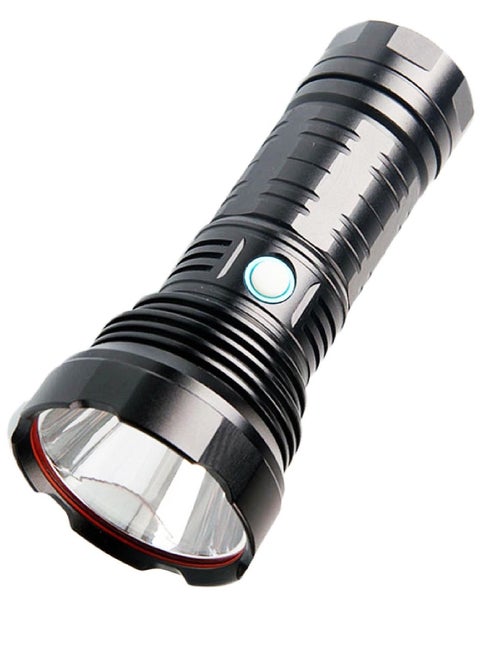 Rechargeable Flashlight 5 Modes With Battery And Bag LED Light Intense High Light Waterproof