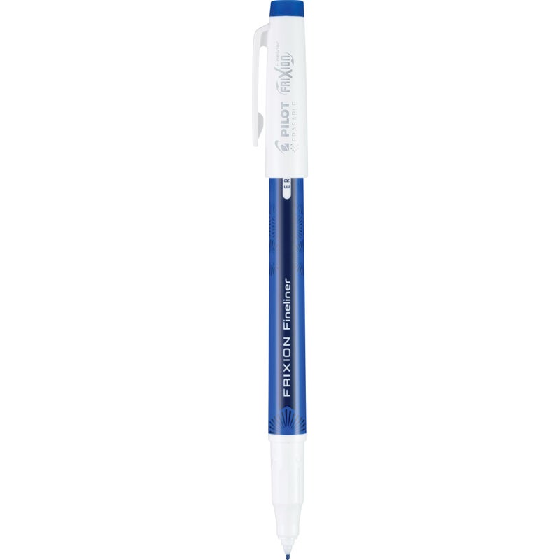 Pilot, FriXion Fineliner Erasable Marker Pens, Fine Point 0.7 mm, Pack of 12, Blue - Image 3