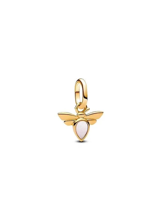 باندورا White Bee Mini Dangle Charm
