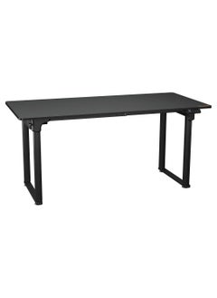 Cougar E-GRAV 160 Electric Height Adjustable Gaming Desk – 1600x750mm Carbon Fiber Surface, Dual Motor Lift (730–1180mm), 120kg Capacity, Full-Surface Mousepad, Cable Management Tray, Headset Hook, Safety Shields, Black | 3MGRV4WB.0001  - Image 3