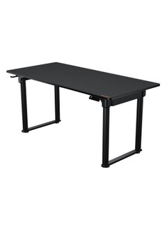 Cougar E-GRAV 160 Electric Height Adjustable Gaming Desk – 1600x750mm Carbon Fiber Surface, Dual Motor Lift (730–1180mm), 120kg Capacity, Full-Surface Mousepad, Cable Management Tray, Headset Hook, Safety Shields, Black | 3MGRV4WB.0001  - Image 2