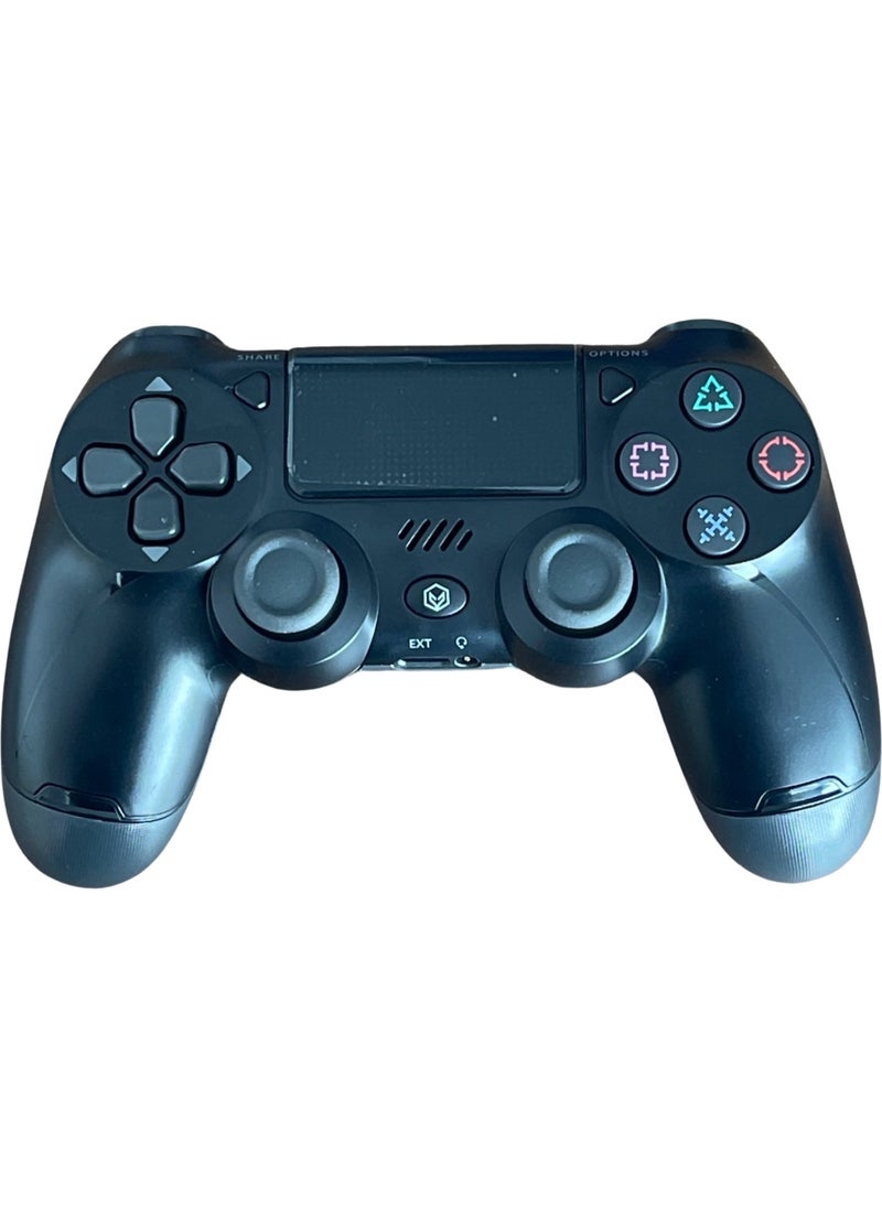 Yues Playstation 4 Compatible Wireless Gamepad PS4 Joystick Gamepad (PS4 / PC Compatible) + Charging Cable  - Image 1