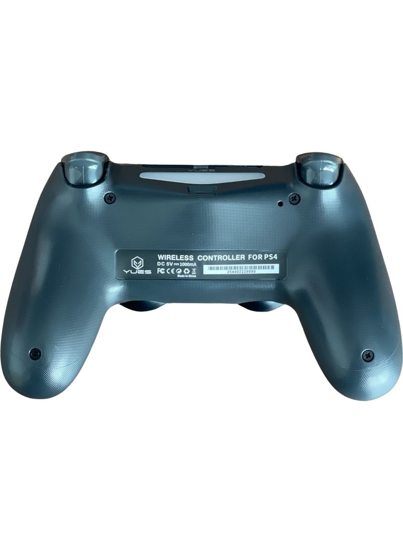 Yues Playstation 4 Compatible Wireless Gamepad PS4 Joystick Gamepad (PS4 / PC Compatible) + Charging Cable  - Image 3