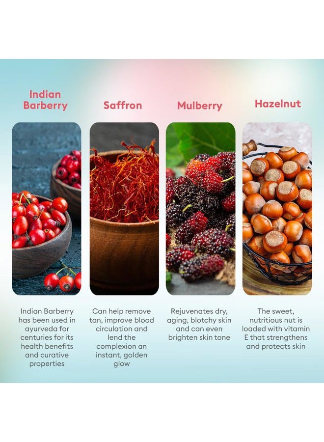 Dimensions Party Glow Facial Kit - Single Use | Salon Like Facial at Home in Just 6-Steps | Includes Cleanser, Scrub, Cream, Face Pack & Moisturizing Gels | 2.12 Oz/60g - Image 5