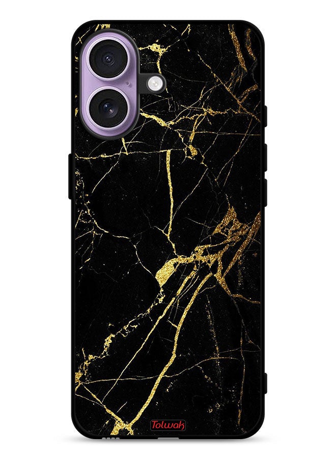 Tolwak Apple iPhone 17 Protective Case Cover Crack Marble - Image 1