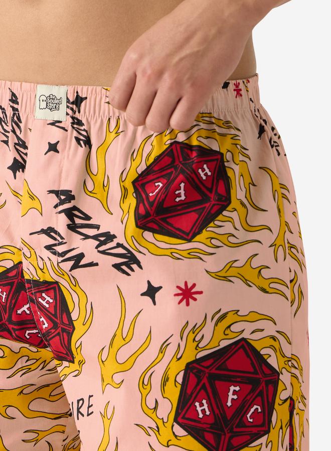 The Souled Store Men Graphic Print Cotton Boxer Shorts - Image 5