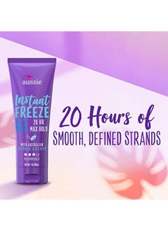 Aussie Instant Freeze Sculpting Maximum Hold Hair Gel With Jojoba Oil, Sea Kelp And Australian Aloe, 7 Oz (Triple Pack)  - Image 2