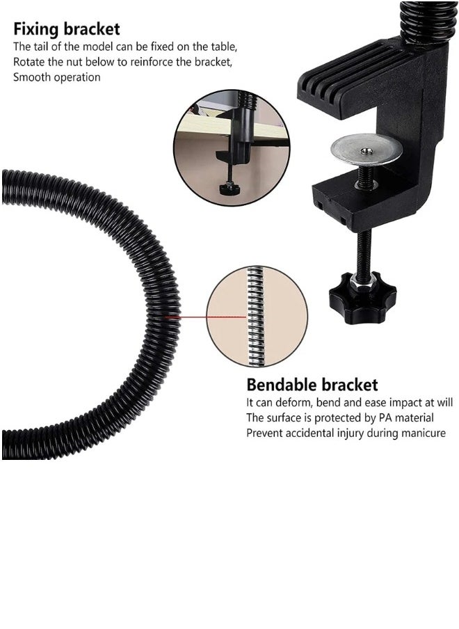 globalstar Globalstar Flexible Mannequin Hand for Nail Training - Includes 100 Nail Tips  - Image 3