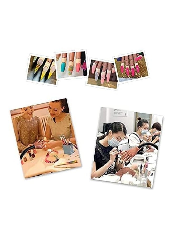 globalstar Globalstar Flexible Mannequin Hand for Nail Training - Includes 100 Nail Tips  - Image 5