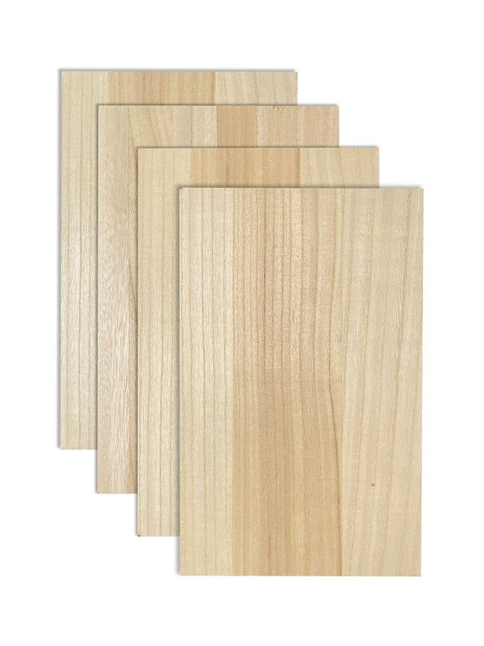 4 PACK VENEERED MDF DOUBLE SIDED PAULOWNIA WOODMDF CORE64MM 14TH INCH 10X16 UNFINISHED WOODEN CANVAS BOARDS SIGNS FOR ENGRAVING PAINTING CRAFTS