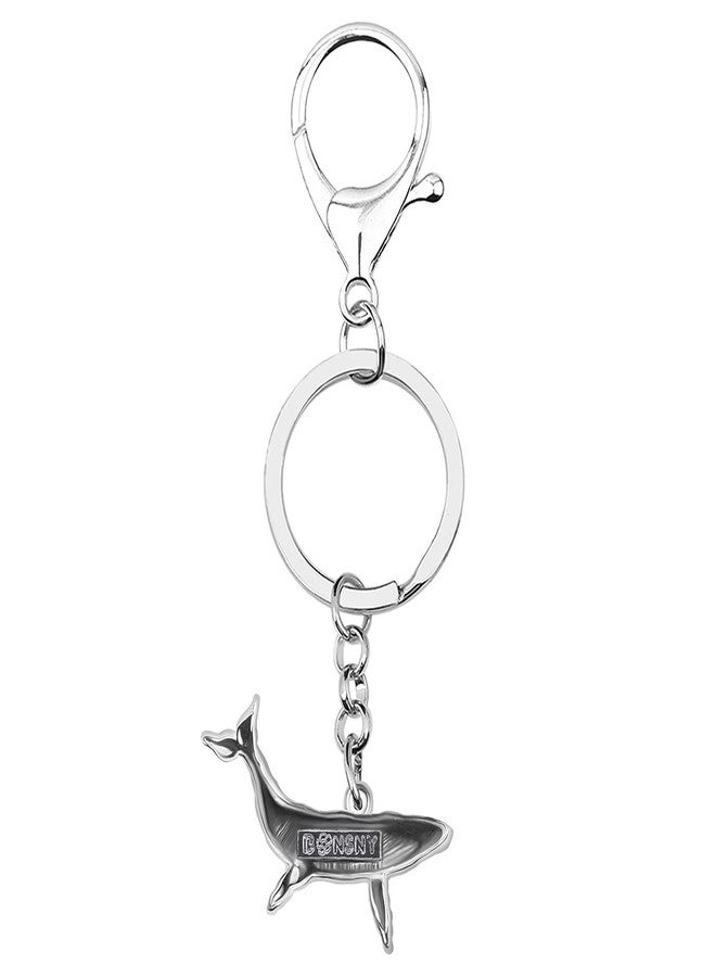 DALANE Enamel Alloy Whale Keychains Ocean Fish Bag Key Ring Novelty Jewelry Gifts for Women Girls Kids Charms (Blue) - Image 5