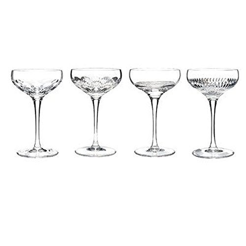 Waterford 159430 Mixology Champagne Coupe 80ml Set of 4, Crystal, Clear - Image 5