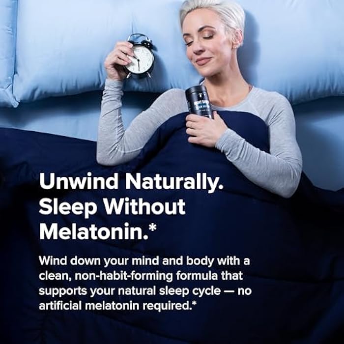 INNOSUPPS Night Shred Black Melatonin-Free - Night Time Fat Burner, Weight Loss, and Natural Sleep Support - GABA Complex with Ashwagandha, CLA, Grains of Paradise - Thermogenic Fat Burner - 90 Vegan Capsules - Image 3