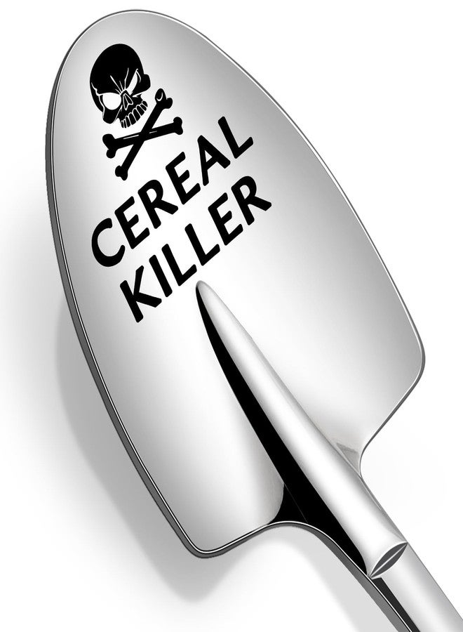 Lovingly Yours Gifts For Men - Funny Gifts for Him, Dad, Grandpa, Husband - Mens Gifts Birthday Gifts for Men Cereal Killer Spoon - Image 1