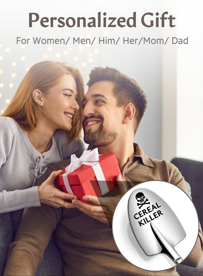 Lovingly Yours Gifts For Men - Funny Gifts for Him, Dad, Grandpa, Husband - Mens Gifts Birthday Gifts for Men Cereal Killer Spoon - Image 2