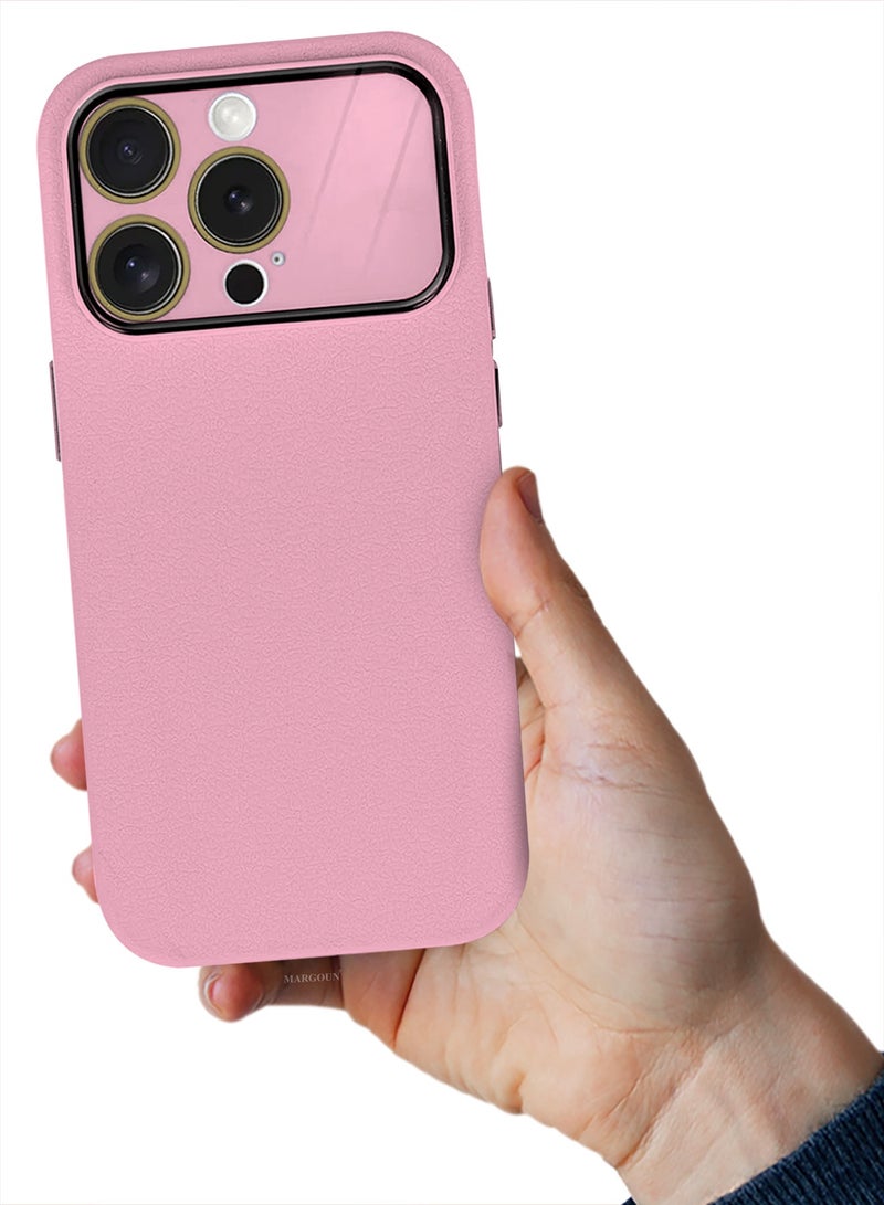 Hard Silicone Case Cover for Apple iPhone 12 Pro - Cover with Camera Protection Bumper - Auto Focus Design - Pink - Image 2