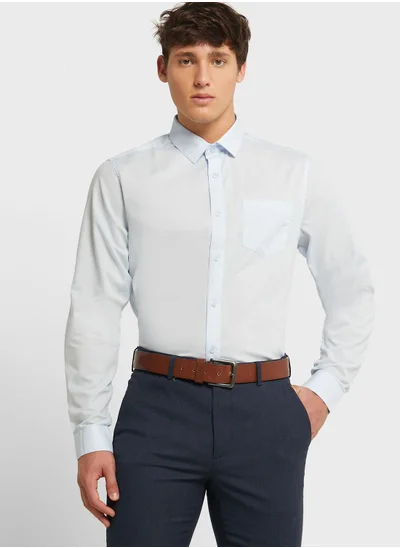 Robert Wood Essential Easy Iron Regular Fit Shirt