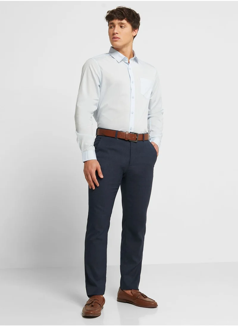 Robert Wood Essential Easy Iron Regular Fit Shirt