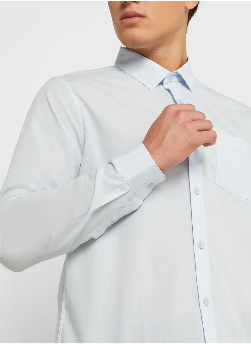 Robert Wood Essential Easy Iron Regular Fit Shirt