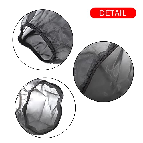 TOMALL غطاء فلتر الهواء TOMALL لفلتر سحب الهواء في السيارة - غطاء واقي مضاد للغبار ومقاوم للماء - ملحقات عالمية (صغير) - Image 4