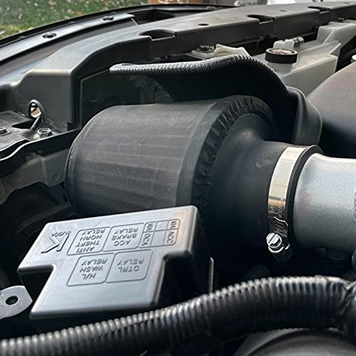 TOMALL غطاء فلتر الهواء TOMALL لفلتر سحب الهواء في السيارة - غطاء واقي مضاد للغبار ومقاوم للماء - ملحقات عالمية (صغير) - Image 5