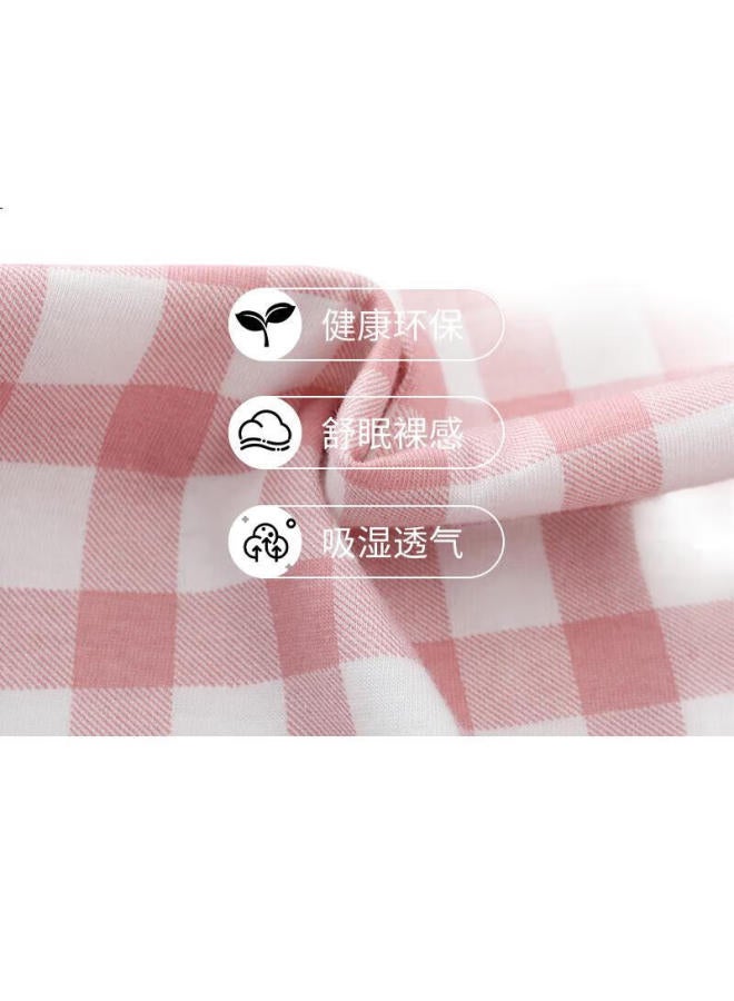 Liberal Casual Women'S Cotton Home Pajama Shorts With Grid Pattern, Loose And Comfortable For Young Ladies, Part Of The "Free Series"【25Th Anniversary New Product】 - Image 3