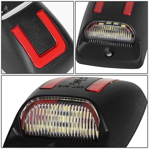 NUVISION LIGHTING NVL-LPL-005 Pair of White/Red LED Lighting License Plate Lights Compatible with 2005-2015 Tacoma / 2000-2013 Tundra - Image 3