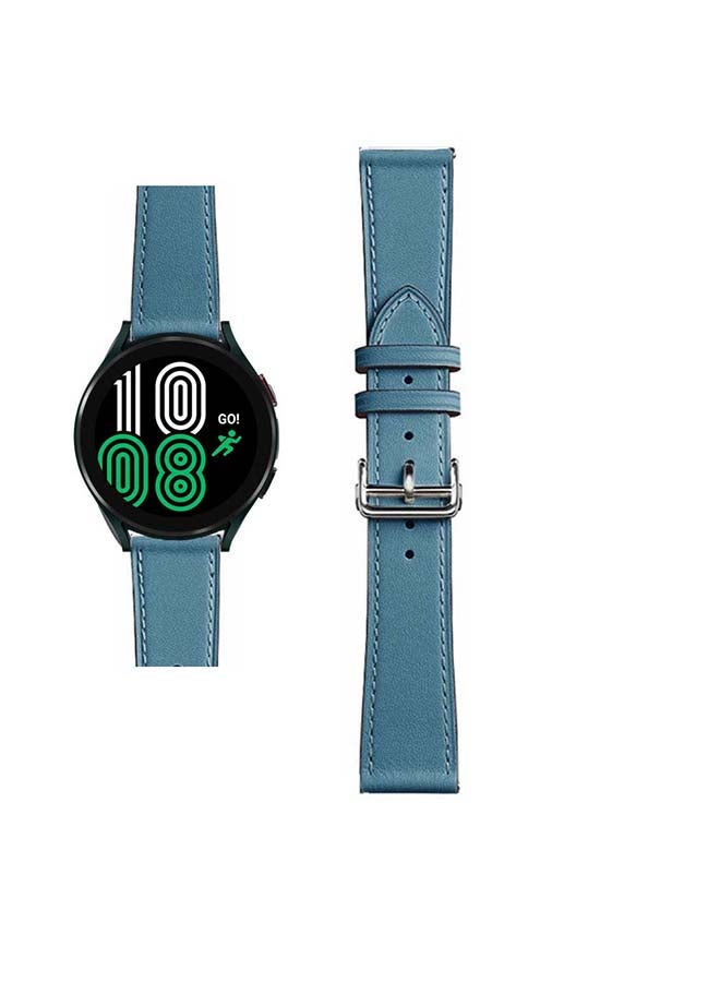 بيرفيي سوار بديل لساعة سامسونج جالاكسي 4. أزرق بيكوك - Image 1