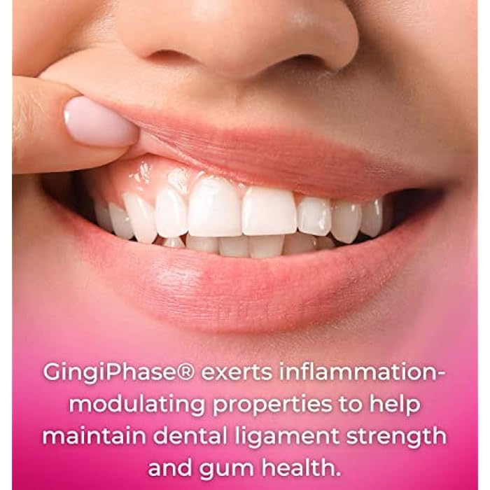 Tango GingiPhase Natural Herbal Dental Support Supplement for Healthy Gums, Teeth, and Jaw Circulation (120 Capsules) - Image 3