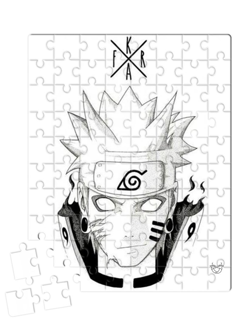 Reeman Design Puzzle printed with Naruto design