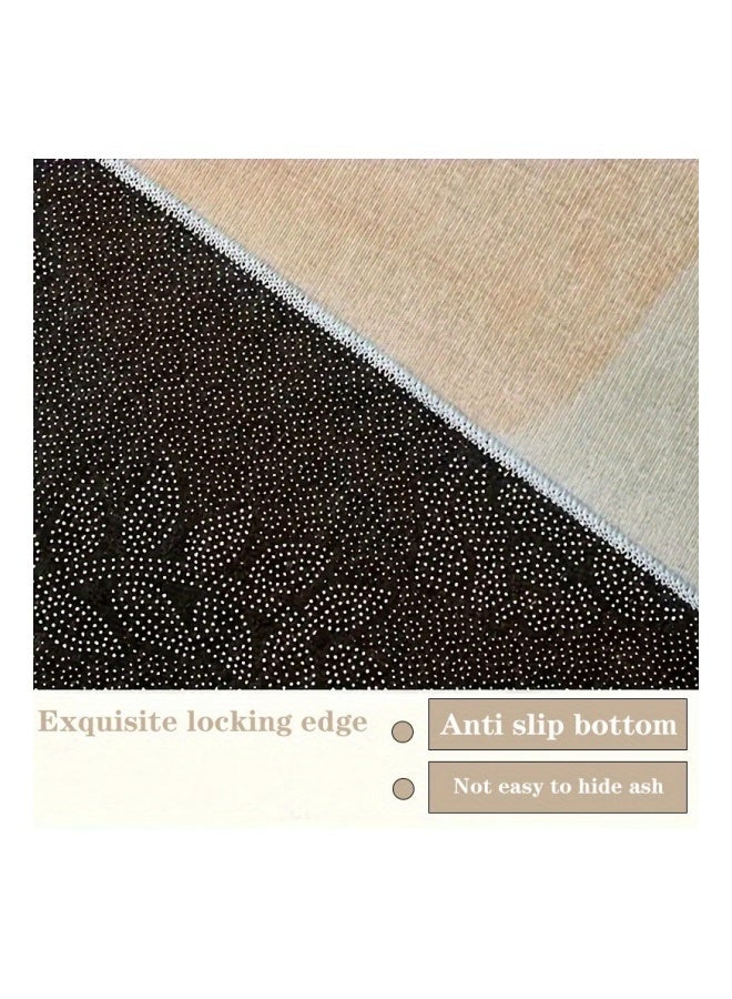 Front Door Mat,Half Circle Door Mat,Outside Entrance,Indoor Outdoor Semicircular Doormat, Garage Muddy Paws 40*60CM - Image 3