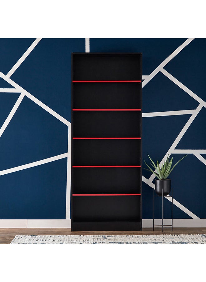 Home Box - Alford Avian 6-Tier Bookcase 28 x 202 x 80 cm - Image 1
